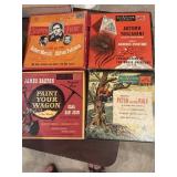 4 sets 45 rpm records
