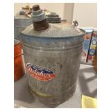Delphos 5gal galvanized gas can