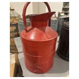 5 gal galvanized cream can