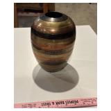 Heavy metal vase