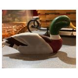 Mallard duck doorstop