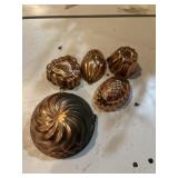 Small copper molds