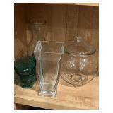 Glass vases