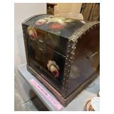 Hand painted storage box