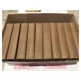 Antique "The outline of Knowledge" books