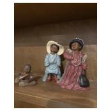 All Godï¿½s children black Americana figurines
