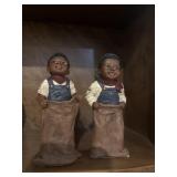 All Godï¿½s children black Americana figurines