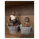 All Godï¿½s children black Americana figurines