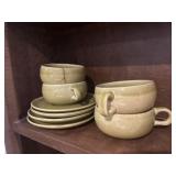 Chartreuse Russell Wright pottery