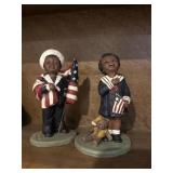All Godï¿½s children black Americana figurines