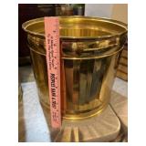 Brass planter