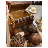 Decorative tray and box