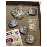 NOS Hesston belt buckles