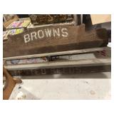 Antique seed display pieces