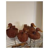 Duck wicker baskets