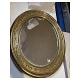 Gold mirror