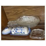 Assrted dishes. Some losses