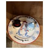 Christian plate and s&p
