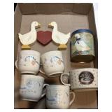 Vtg Marmalade duck mugs