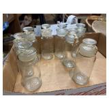 Glass apothecary jars