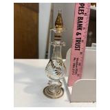 Egyptian glass perfume bottle