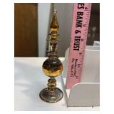 Egyptian glass perfume bottle