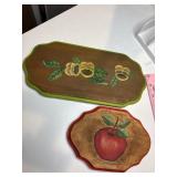 Hand painted wooden plaques