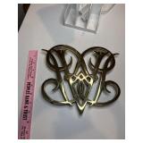 Brass trivet