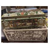 German biscuit tin with box