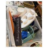 Plastic plates, etc.