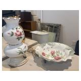 Vanity and vintage bowl