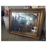 Large gold mirror 60" x 48ï¿½ heavy