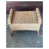 Wicker stool