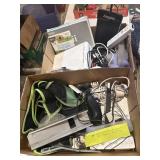 Wii game console, controllers, balance board, etc
