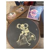 Vtg art and original mouse painting