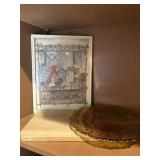 Little Red riding hood picture, carnival plate,