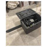 Ryobi RY3716 chainsaw with case