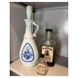 Vtg whisky bottles