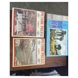 3 vintage puzzles, two Built Rite and a MB