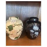 Two vintage ginger jars