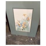 24 x 30 matted watercolor print
