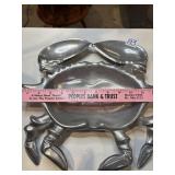 Large Wilton Armetale, aluminum crab shaped chip