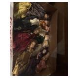 Several 1940s Sleepyeye dolls, couple needs