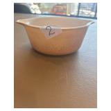 Pyrex # 472-8 Cinderella casserole dish woodland