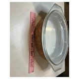 Vintage Pyrex early American 2.5 quart casserole