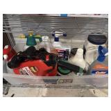 Household chemicals, INC, bug spray, washer