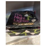 Vintage mid-century Sylvania outdoor lighting kit