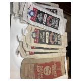 12 vintage Lawrence brand lead magnum shot bags