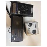 3 transistor radios, Emerson, Belwood, Americana