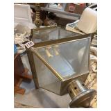 Large vintage four light fixture hundi style